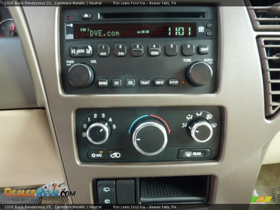 2006 Buick Rendezvous CX Cashmere Metallic / Neutral Photo #23