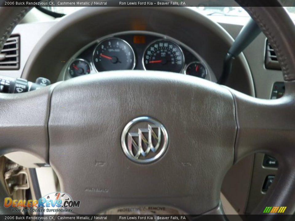 2006 Buick Rendezvous CX Cashmere Metallic / Neutral Photo #24