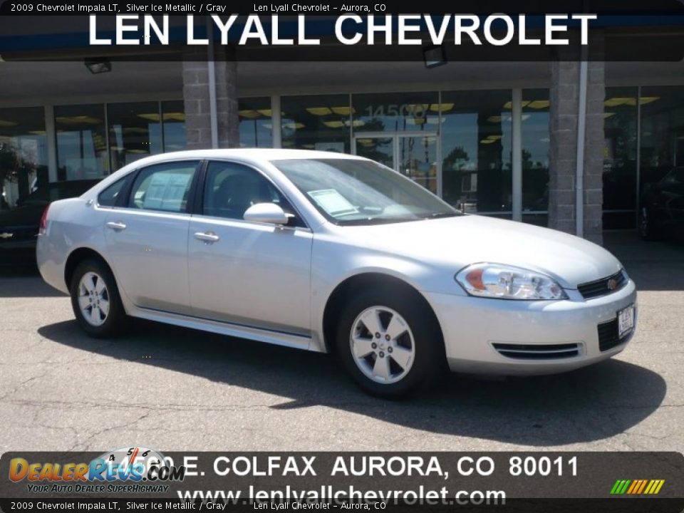 2009 Chevrolet Impala LT Silver Ice Metallic / Gray Photo #1