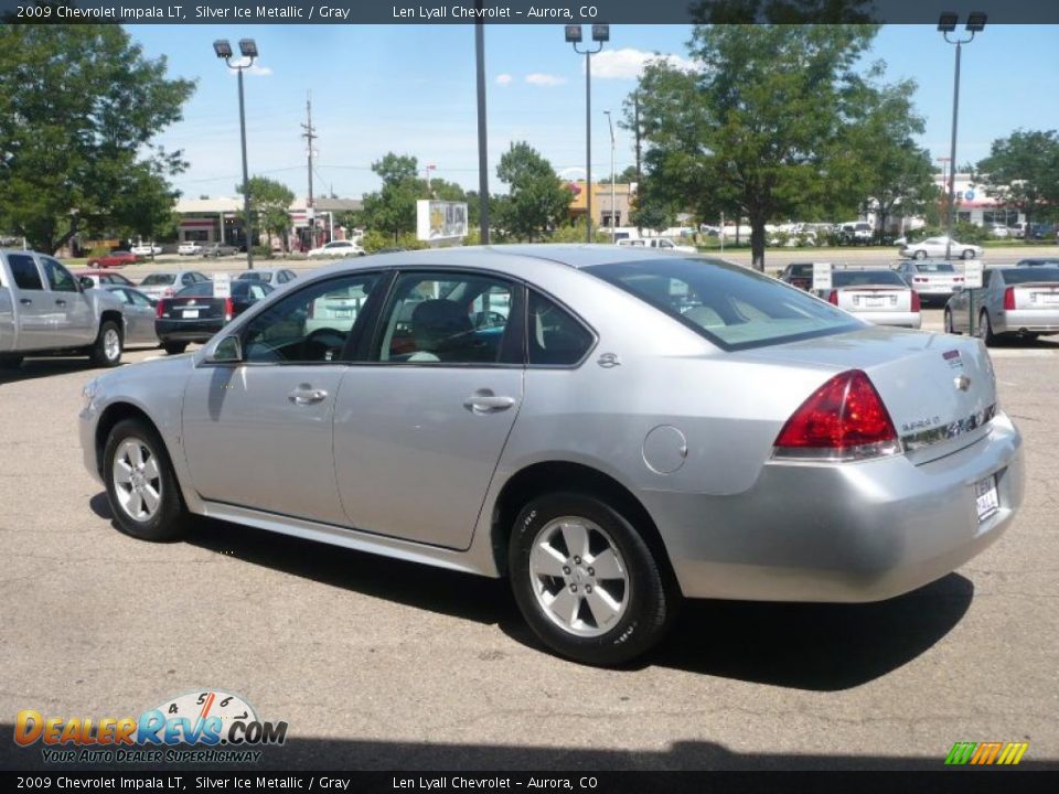 2009 Chevrolet Impala LT Silver Ice Metallic / Gray Photo #4