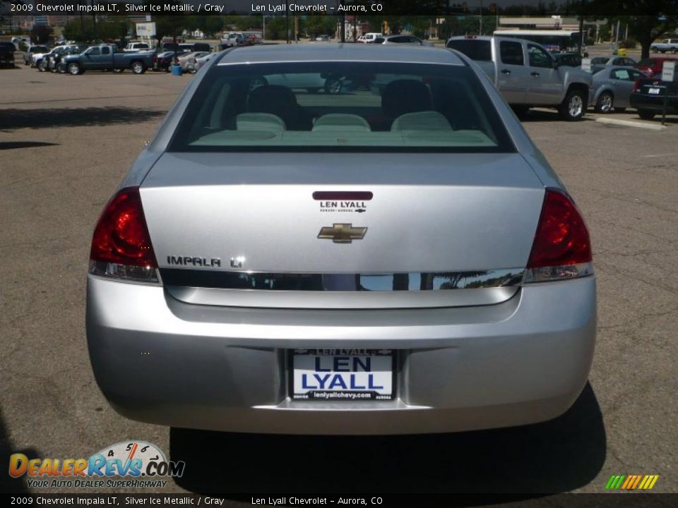 2009 Chevrolet Impala LT Silver Ice Metallic / Gray Photo #5