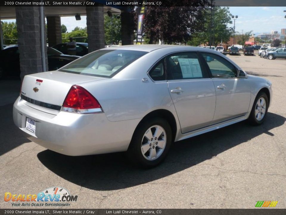 2009 Chevrolet Impala LT Silver Ice Metallic / Gray Photo #6