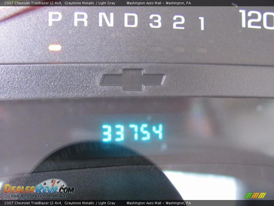 2007 Chevrolet TrailBlazer LS 4x4 Graystone Metallic / Light Gray Photo #20