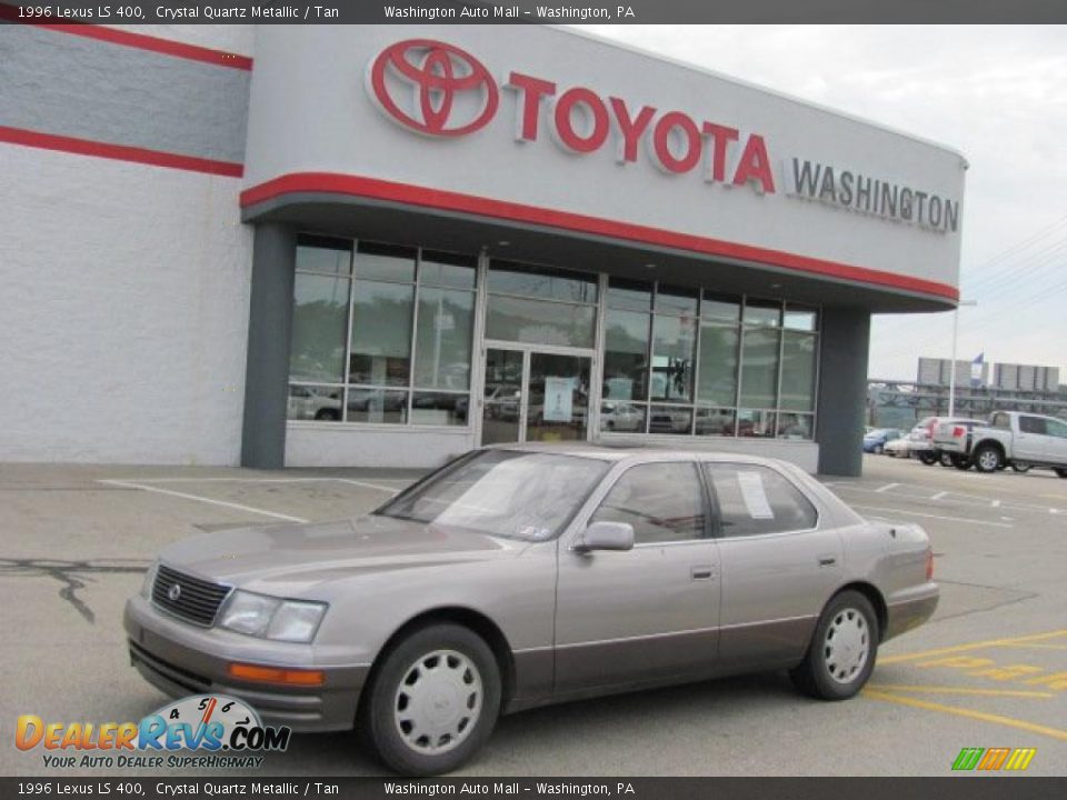 1996 Lexus LS 400 Crystal Quartz Metallic / Tan Photo #1