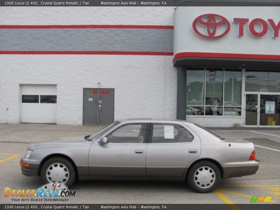 1996 Lexus LS 400 Crystal Quartz Metallic / Tan Photo #2