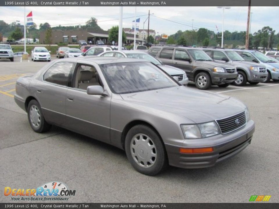 1996 Lexus LS 400 Crystal Quartz Metallic / Tan Photo #8