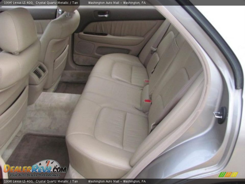 1996 Lexus LS 400 Crystal Quartz Metallic / Tan Photo #10