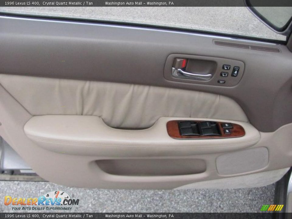 1996 Lexus LS 400 Crystal Quartz Metallic / Tan Photo #11