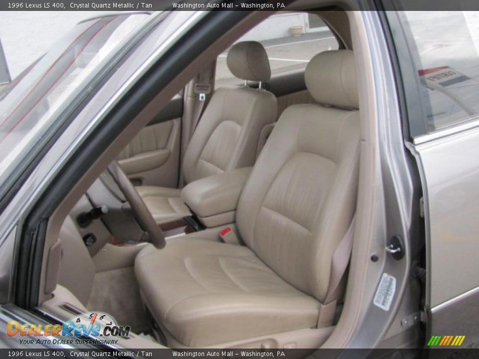 1996 Lexus LS 400 Crystal Quartz Metallic / Tan Photo #13