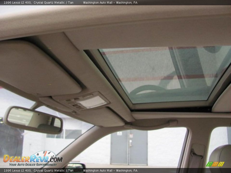 1996 Lexus LS 400 Crystal Quartz Metallic / Tan Photo #14