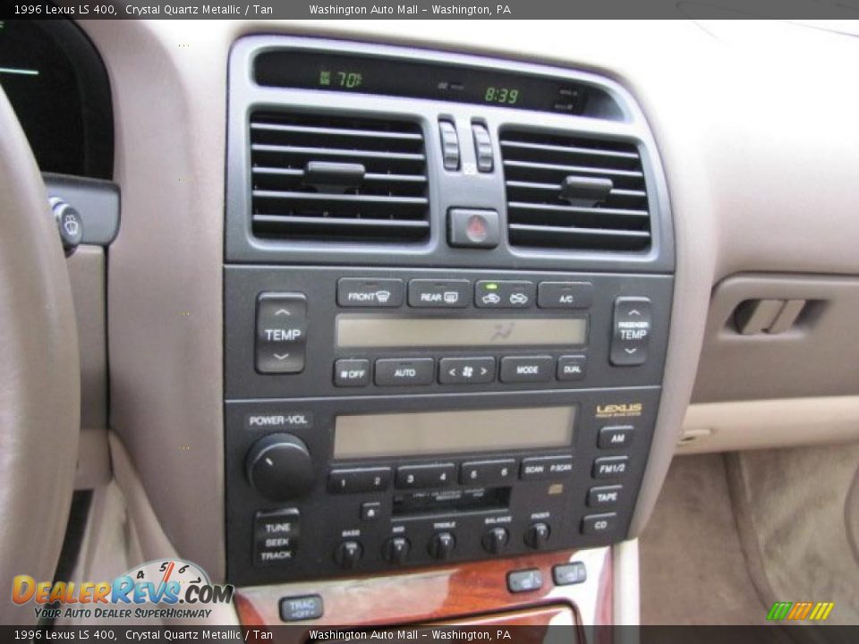 1996 Lexus LS 400 Crystal Quartz Metallic / Tan Photo #15