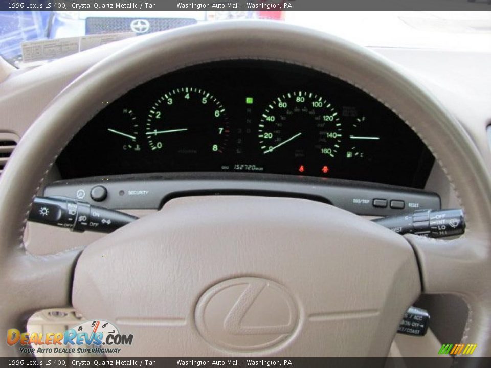 1996 Lexus LS 400 Crystal Quartz Metallic / Tan Photo #17