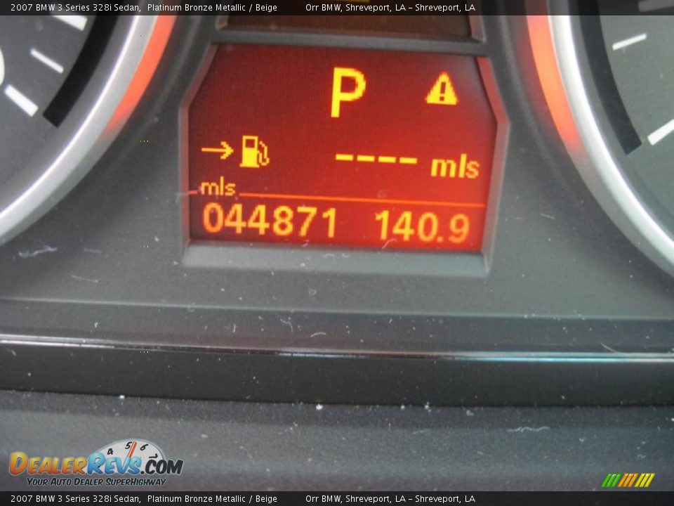 2007 BMW 3 Series 328i Sedan Platinum Bronze Metallic / Beige Photo #12