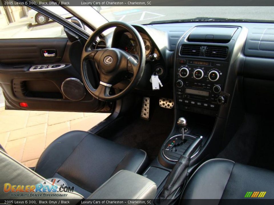 2005 Lexus IS 300 Black Onyx / Black Photo #17