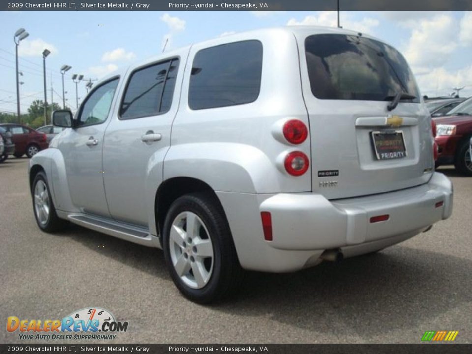 2009 Chevrolet HHR LT Silver Ice Metallic / Gray Photo #4