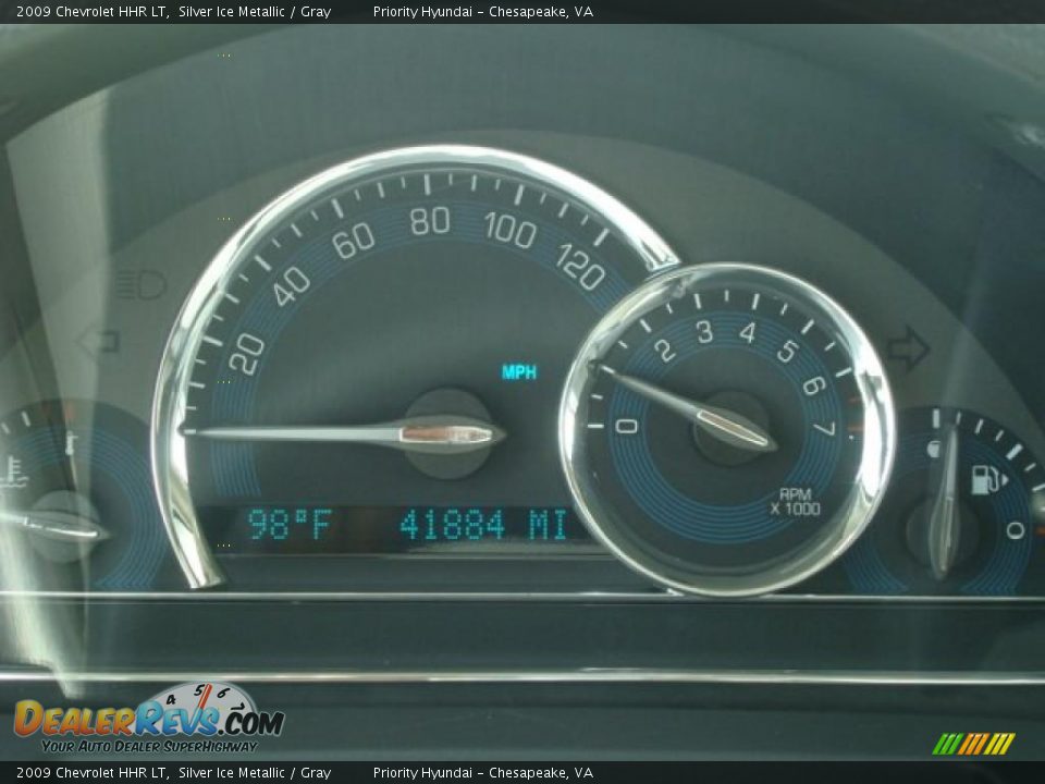 2009 Chevrolet HHR LT Silver Ice Metallic / Gray Photo #18