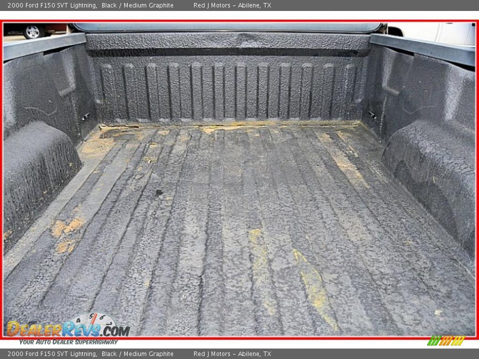 2000 Ford F150 SVT Lightning Black / Medium Graphite Photo #6