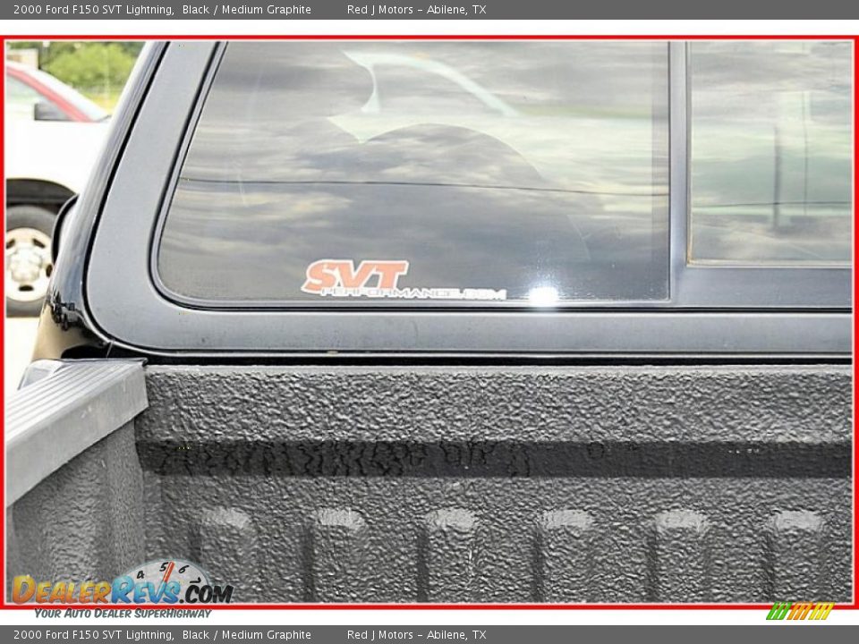 2000 Ford F150 SVT Lightning Black / Medium Graphite Photo #7