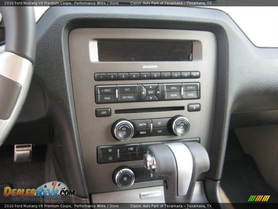 2010 Ford Mustang V6 Premium Coupe Performance White / Stone Photo #9