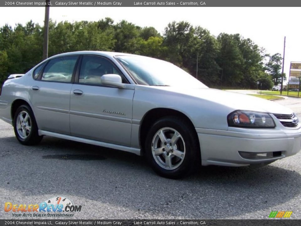 2004 Chevrolet Impala LS Galaxy Silver Metallic / Medium Gray Photo #1