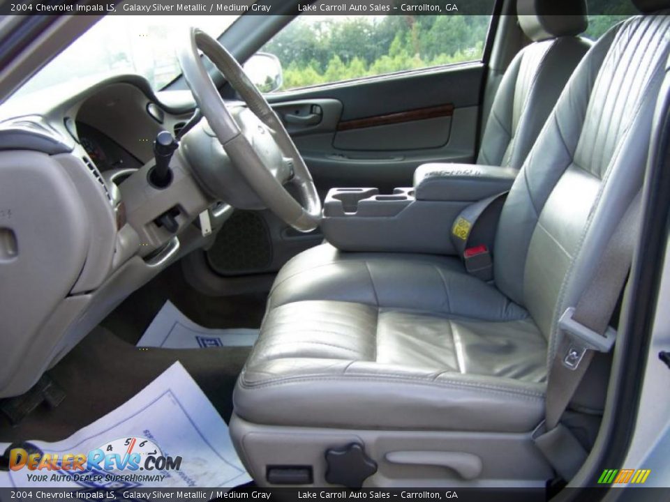 2004 Chevrolet Impala LS Galaxy Silver Metallic / Medium Gray Photo #5