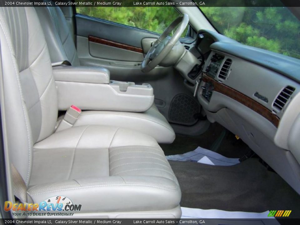 2004 Chevrolet Impala LS Galaxy Silver Metallic / Medium Gray Photo #6