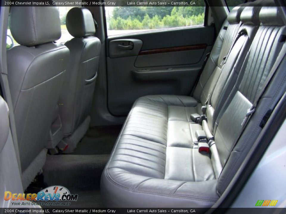 2004 Chevrolet Impala LS Galaxy Silver Metallic / Medium Gray Photo #7