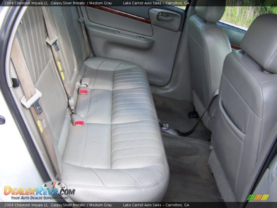 2004 Chevrolet Impala LS Galaxy Silver Metallic / Medium Gray Photo #8