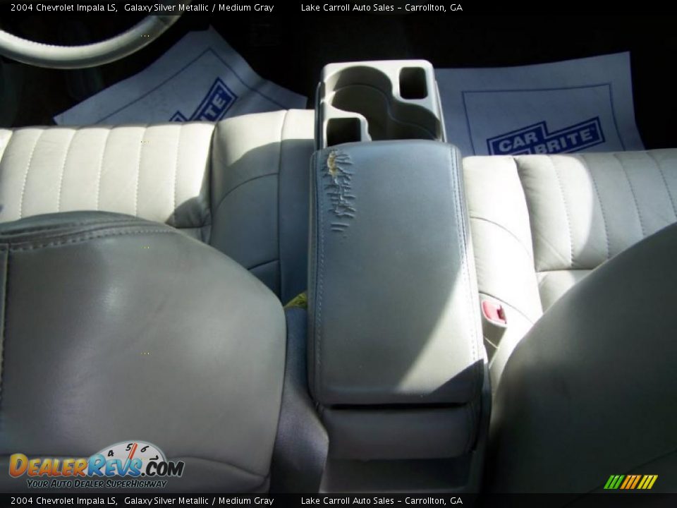 2004 Chevrolet Impala LS Galaxy Silver Metallic / Medium Gray Photo #9