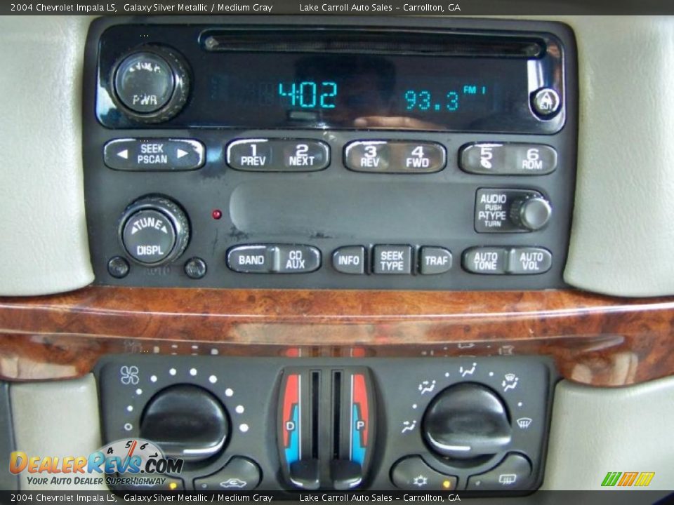 2004 Chevrolet Impala LS Galaxy Silver Metallic / Medium Gray Photo #19