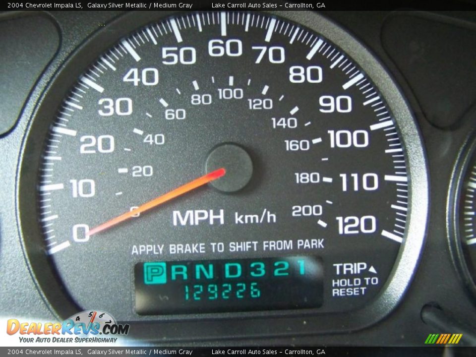 2004 Chevrolet Impala LS Galaxy Silver Metallic / Medium Gray Photo #22