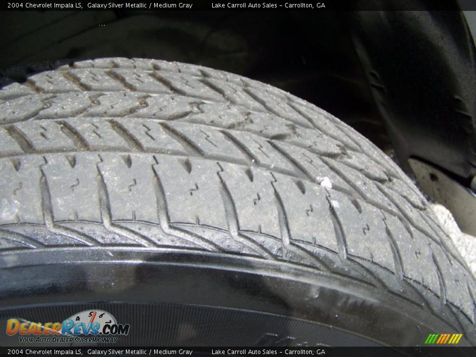 2004 Chevrolet Impala LS Galaxy Silver Metallic / Medium Gray Photo #30