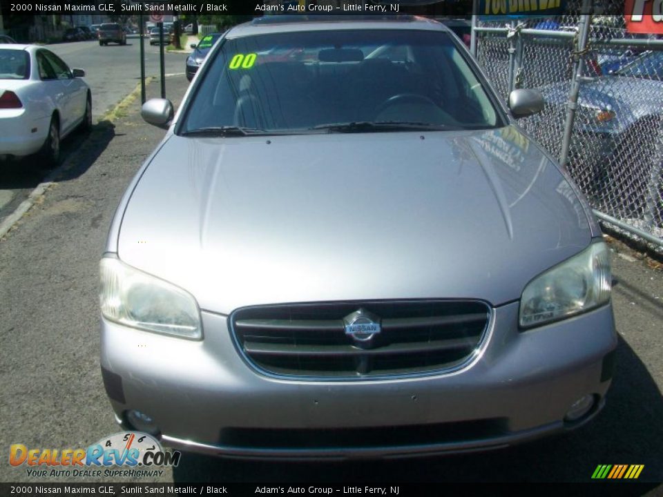 2000 Nissan Maxima GLE Sunlit Sand Metallic / Black Photo #5