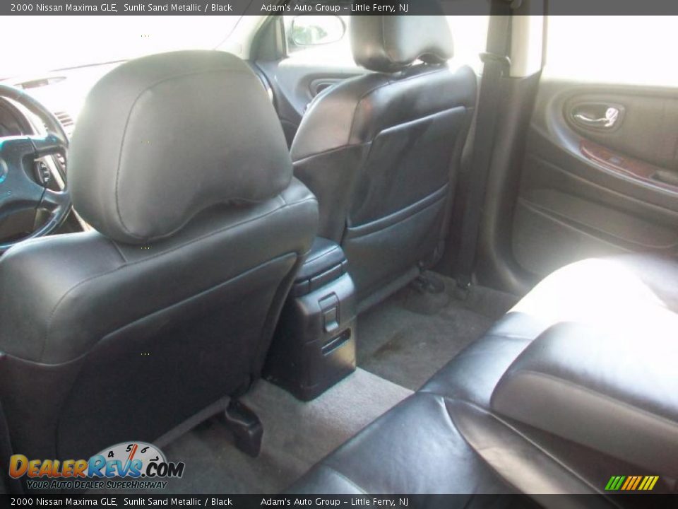 2000 Nissan Maxima GLE Sunlit Sand Metallic / Black Photo #11