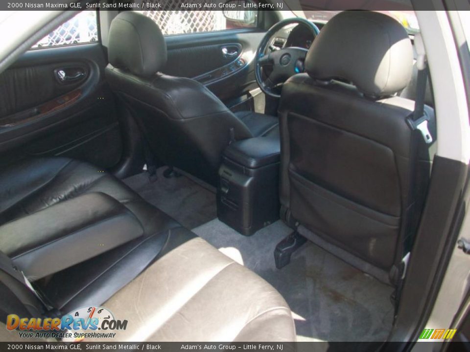 2000 Nissan Maxima GLE Sunlit Sand Metallic / Black Photo #21