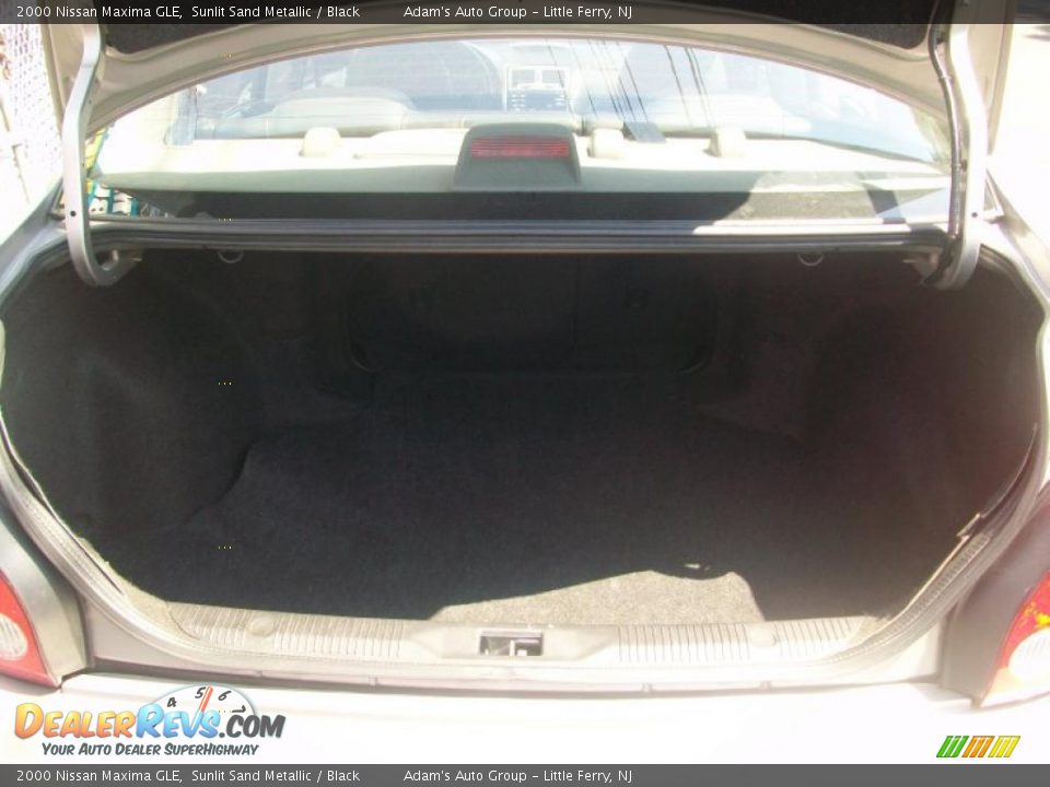 2000 Nissan Maxima GLE Sunlit Sand Metallic / Black Photo #23