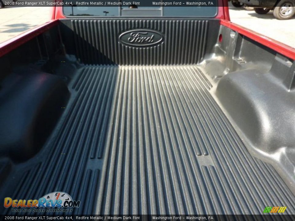 2008 Ford Ranger XLT SuperCab 4x4 Redfire Metallic / Medium Dark Flint Photo #15
