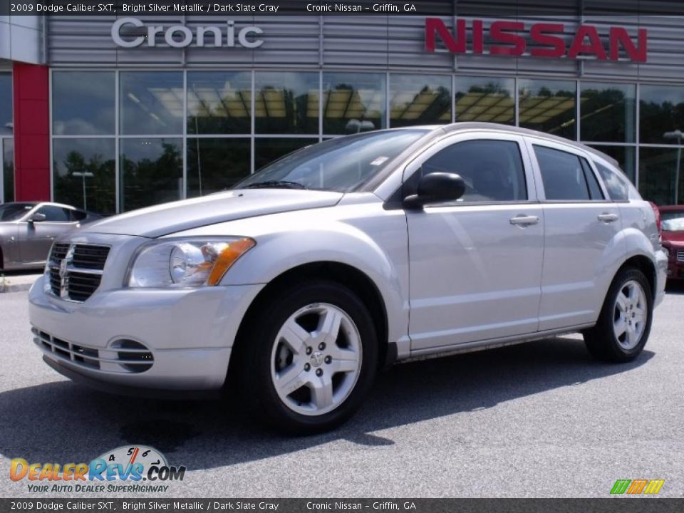 2009 Dodge Caliber SXT Bright Silver Metallic / Dark Slate Gray Photo #1