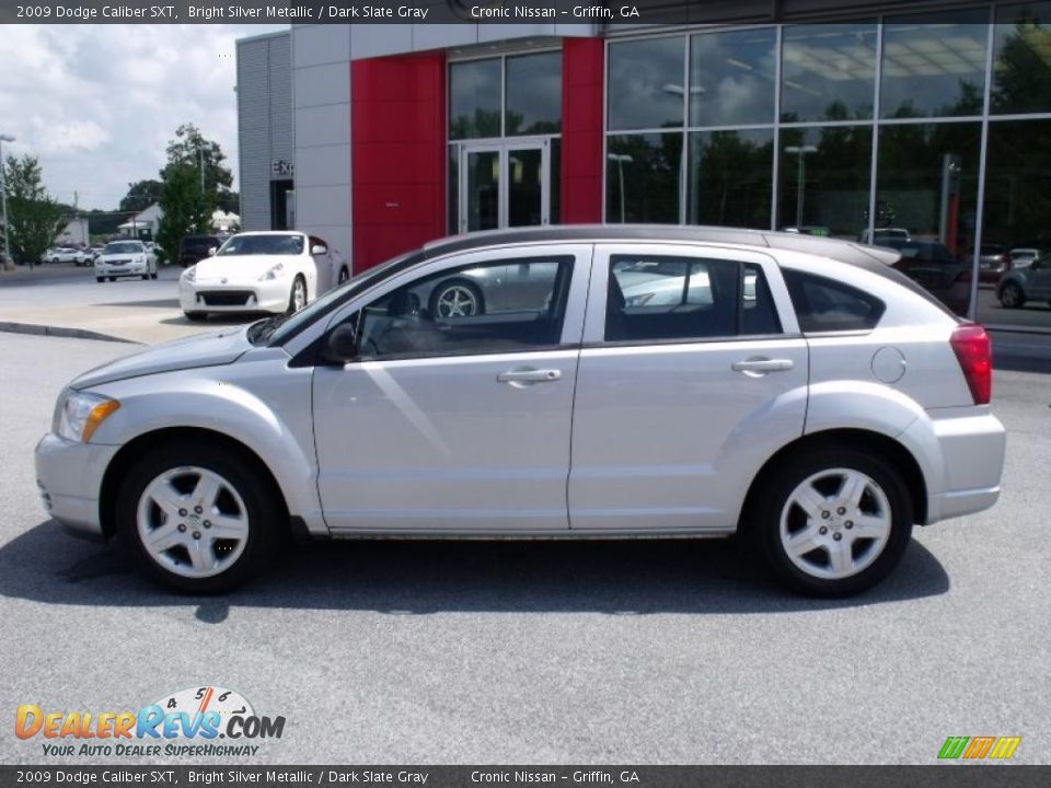 2009 Dodge Caliber SXT Bright Silver Metallic / Dark Slate Gray Photo #2