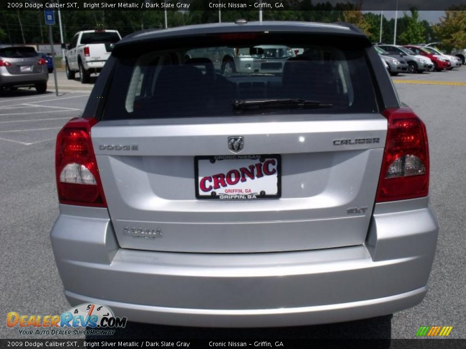 2009 Dodge Caliber SXT Bright Silver Metallic / Dark Slate Gray Photo #4