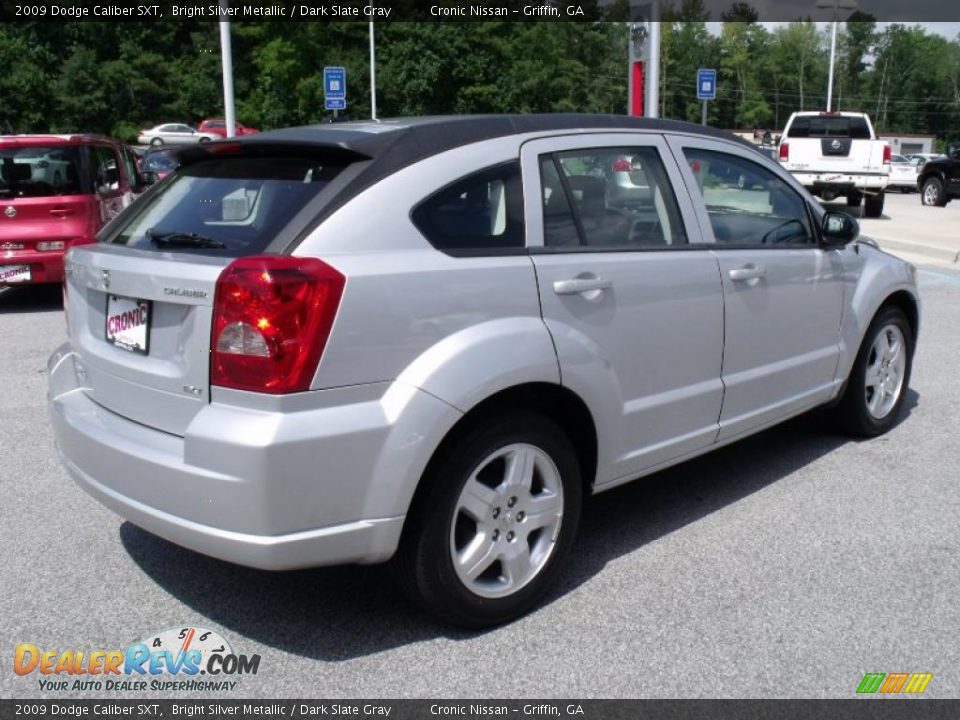 2009 Dodge Caliber SXT Bright Silver Metallic / Dark Slate Gray Photo #5