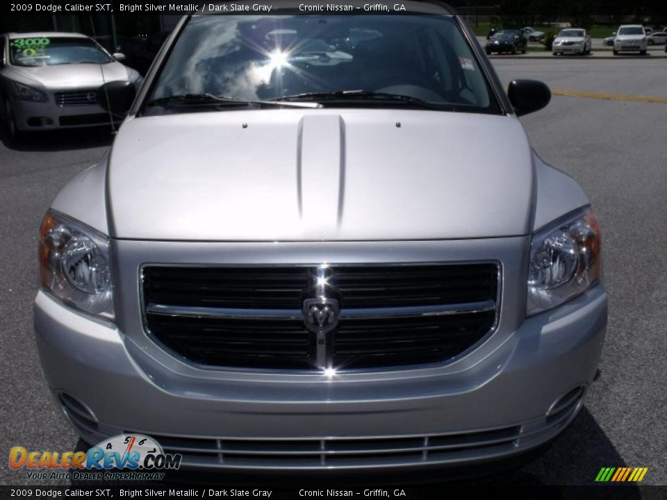 2009 Dodge Caliber SXT Bright Silver Metallic / Dark Slate Gray Photo #8