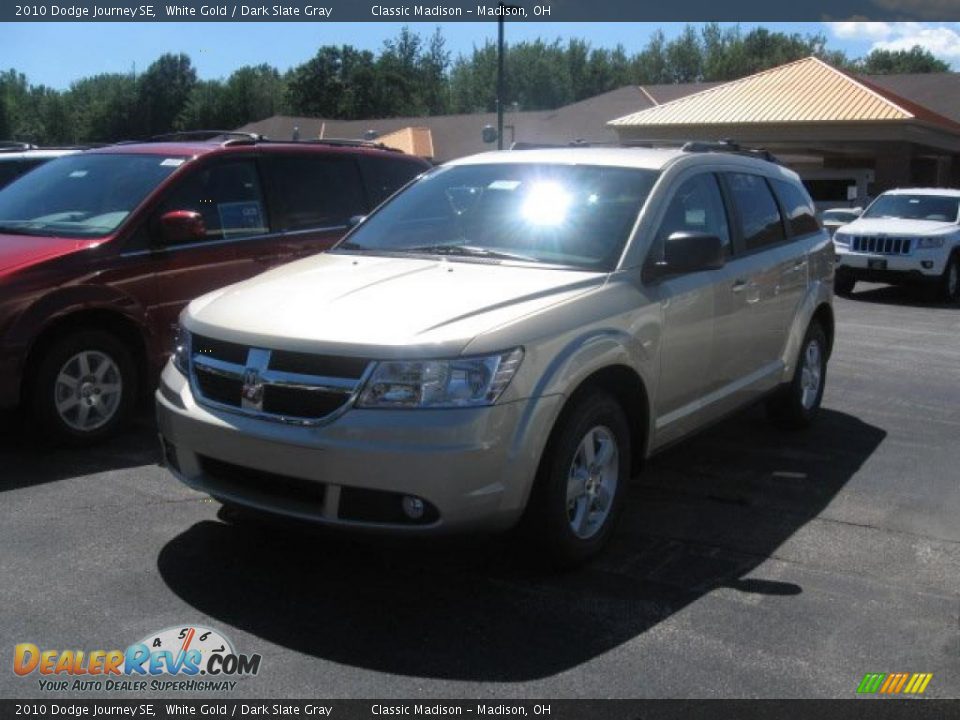 2010 Dodge Journey SE White Gold / Dark Slate Gray Photo #1