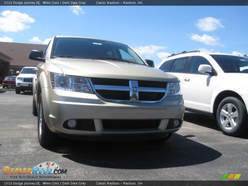 2010 Dodge Journey SE White Gold / Dark Slate Gray Photo #2