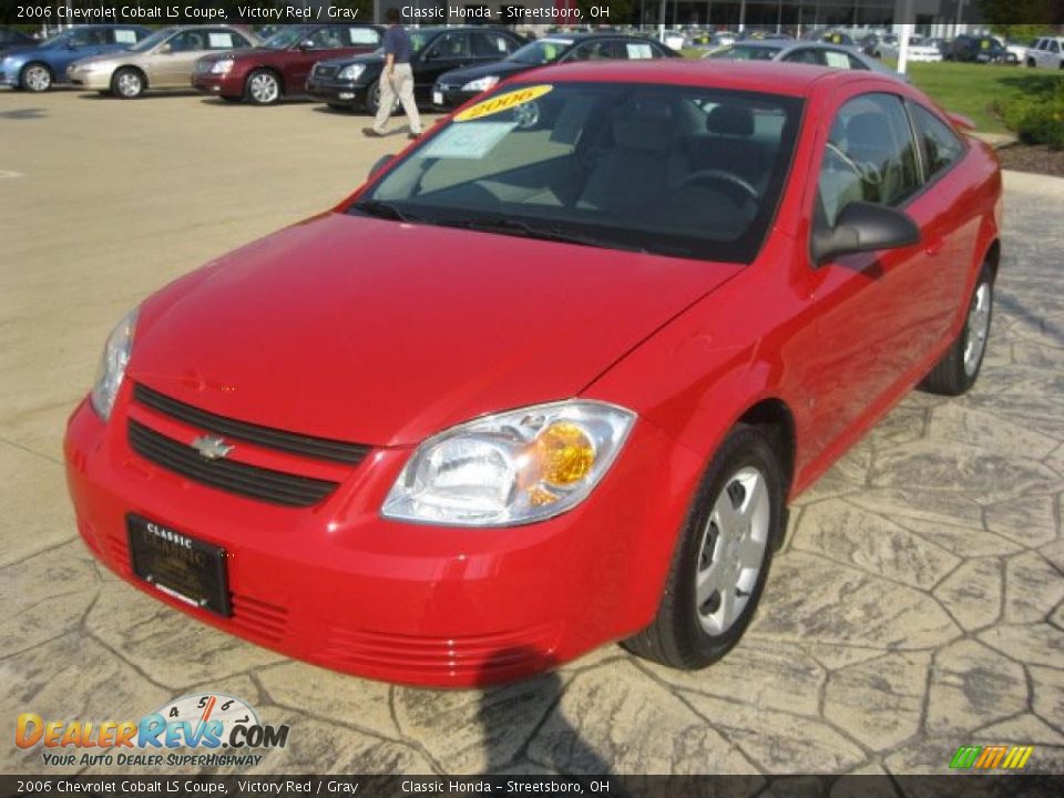 2006 Chevrolet Cobalt LS Coupe Victory Red / Gray Photo #1