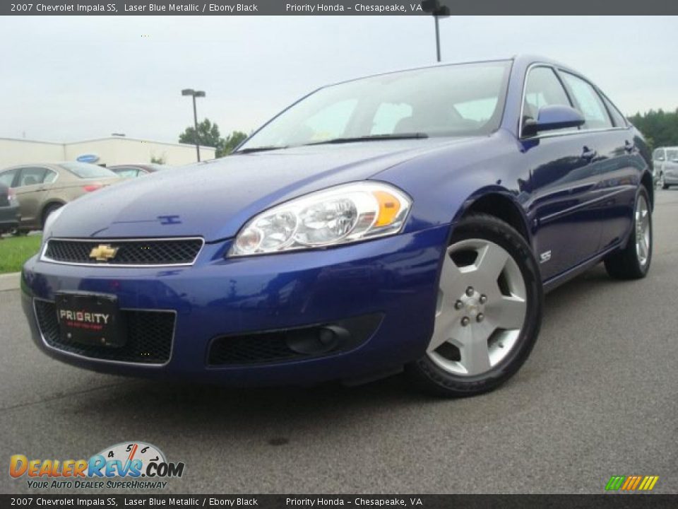 2007 Chevrolet Impala SS Laser Blue Metallic / Ebony Black Photo #1