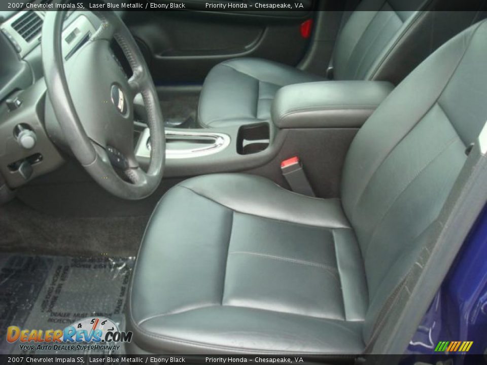 2007 Chevrolet Impala SS Laser Blue Metallic / Ebony Black Photo #8
