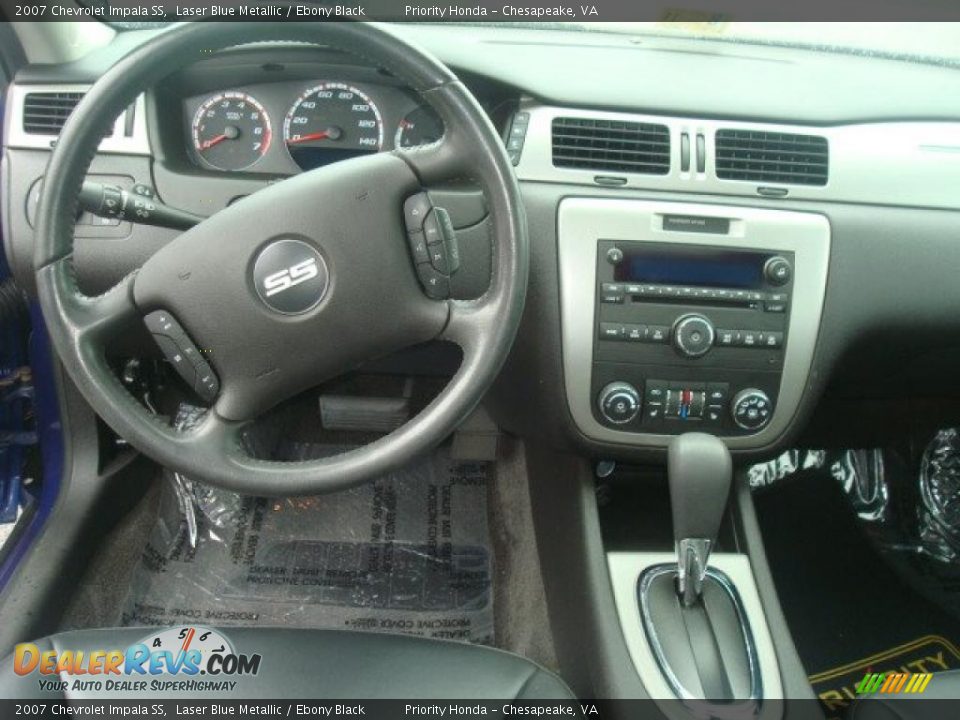 2007 Chevrolet Impala SS Laser Blue Metallic / Ebony Black Photo #10