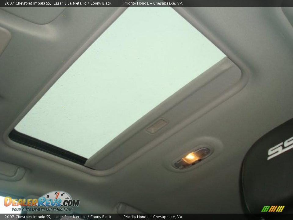 2007 Chevrolet Impala SS Laser Blue Metallic / Ebony Black Photo #11