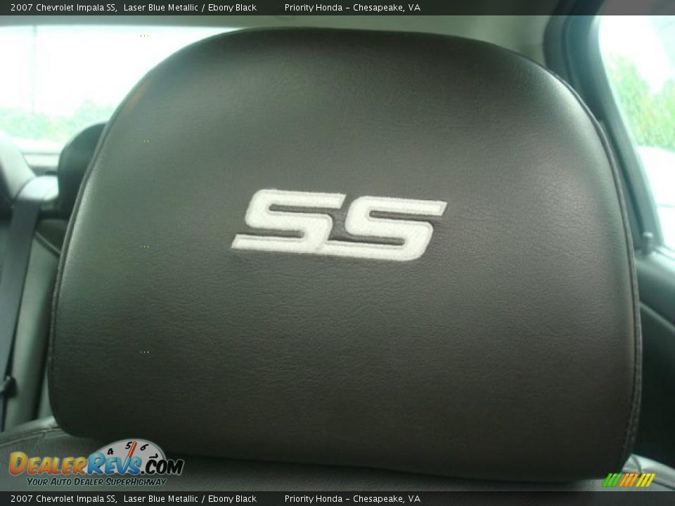 2007 Chevrolet Impala SS Laser Blue Metallic / Ebony Black Photo #12